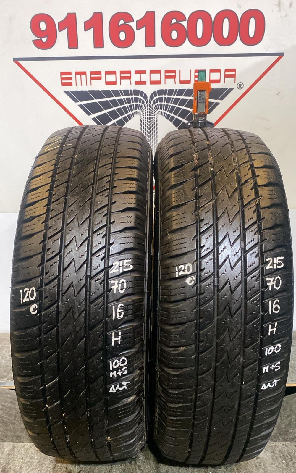 GT RADIAL  USADO M+S 215/70 R16 100 H